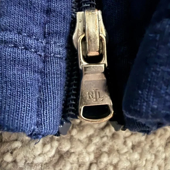 Lauren Ralph Lauren Navy Track Pants - Picture 4 of 5